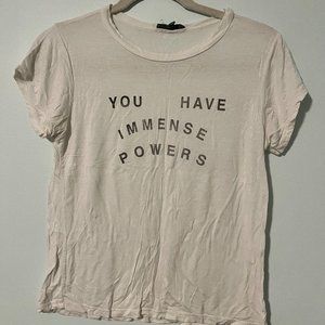 Women's Super Soft White Short-Sleeve Tee